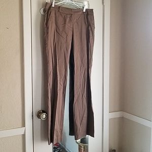 New York & Company Brown Stretch Slacks